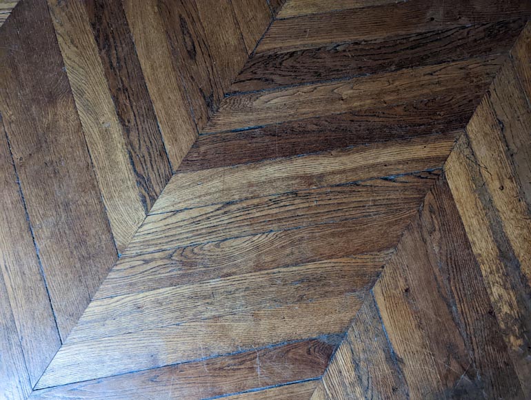 Lot de 12 m² de parquet point de Hongrie-4