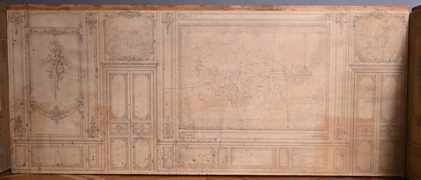 Plans originaux et projets pour le réaménagement de Hursley Park : 1902 -1903-8