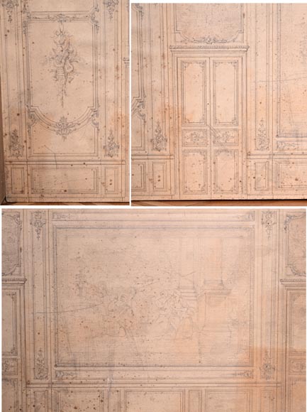 Plans originaux et projets pour le réaménagement de Hursley Park : 1902 -1903-9