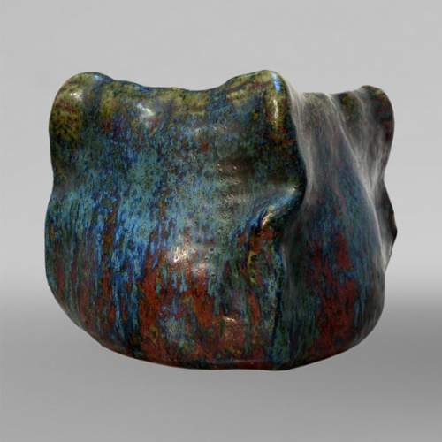 Adrien DALPAYRAT,  Vase en céramique émaillée, Exposition Universelle de 1900
