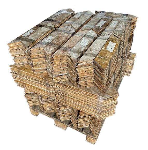 Lots 20m² parquet point de Hongrie Lots 20m² parquet point de Hongrie-4