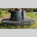 Banc circulaire de pourtour d'arbre