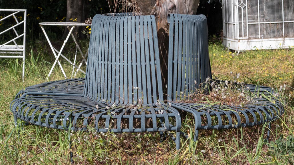 Banc circulaire de pourtour d'arbre-2