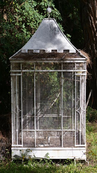 Grande cage à oiseau en fer-2