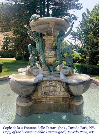 Centre de fontaine modèle 