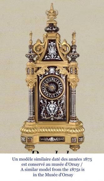 Paul SOYER, garniture de cheminée dans l’esprit de la Renaissance-1