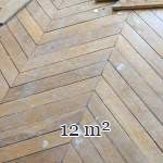 Lot de 12 m² de parquet Point de Hongrie