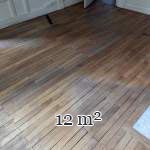 Lot de 12 m² de parquet linéaire