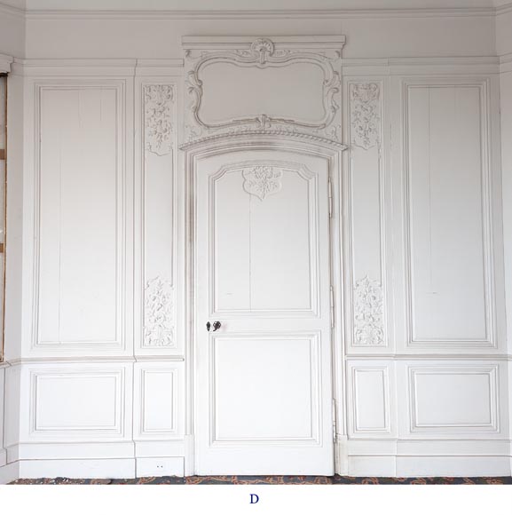 Pièce de boiserie de style Louis XV-4