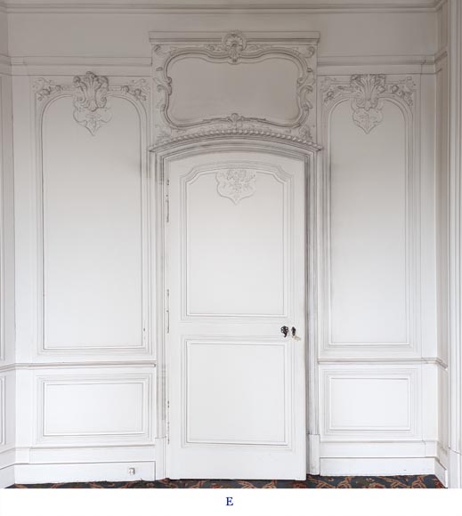 Pièce de boiserie de style Louis XV-5