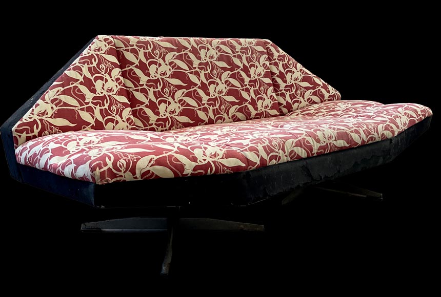 SCHMIEDER – Ensemble “Brasilia” : Canapé et paire de fauteuils, Suède, 1960-2