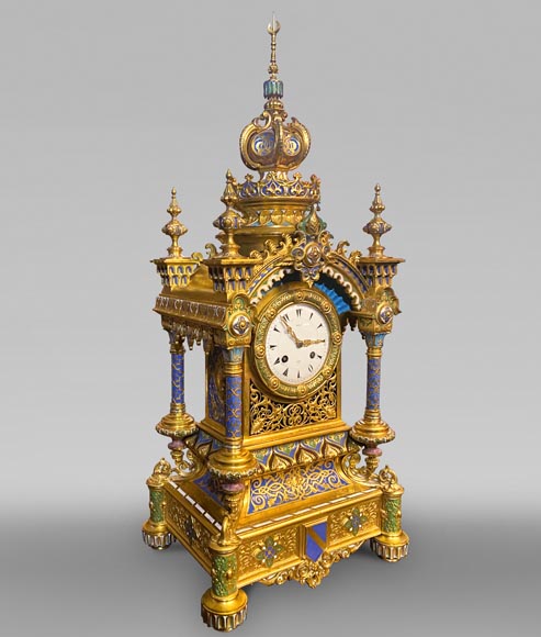 Charles Stanislas MATIFAT, pendule double face persane de l'Exposition Universelle de Londres de 1851-0