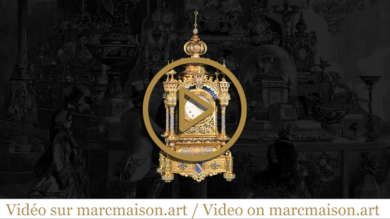 Charles Stanislas MATIFAT, pendule double face persane de l'Exposition Universelle de Londres de 1851-0
