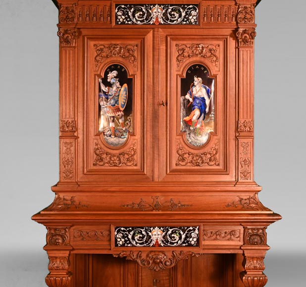 Cabinet néo-Renaissance, vers 1870-3