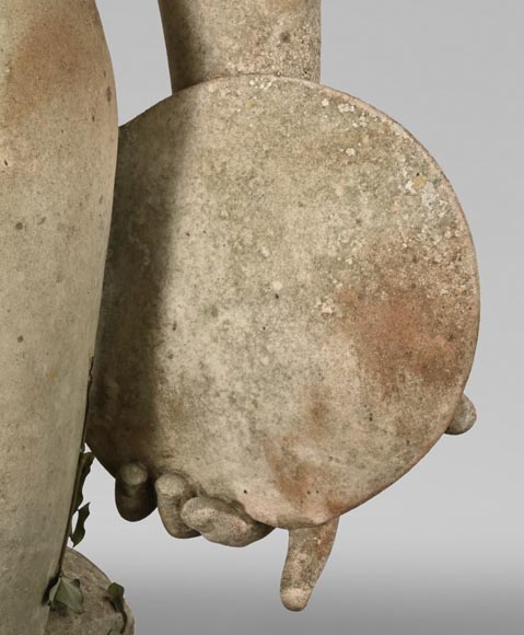 Discophore, Sculpture d'après l'antique de Naucydès -6