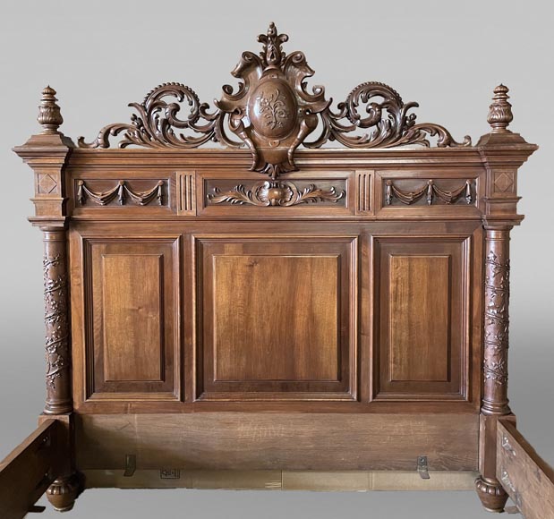 LIT BAMBOU NAPOLEON III XIXe CHAMBRE pour GRANDE POUPEE