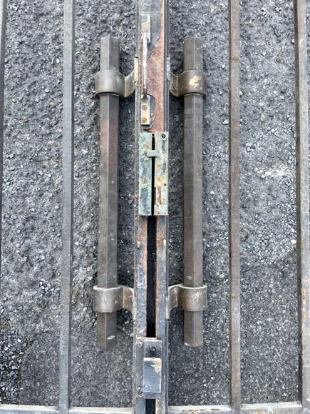 Portail en fonte à deux battants - Style Art Déco Portail en fonte à deux battants - Style Art Déco-5