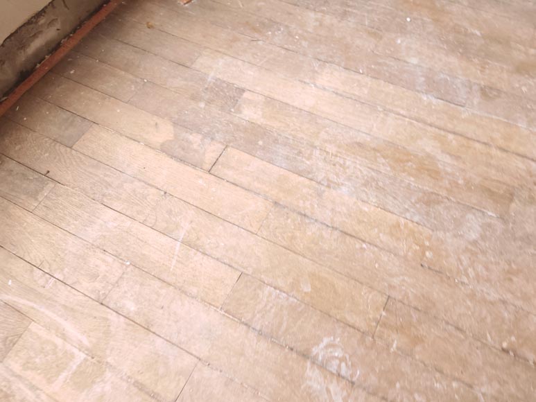 Lot d'environ 10 m² de parquet linéaire, epoque 19è-4