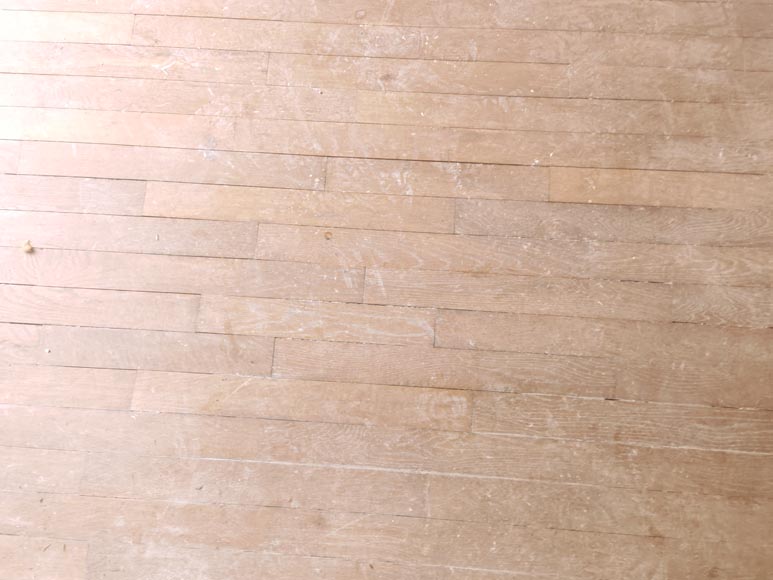 Lot d'environ 10 m² de parquet linéaire, epoque 19è-5