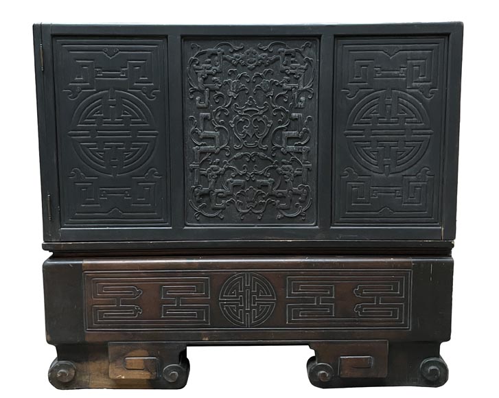 Banc-lit japonisant – Maison des Bambous Banc-lit japonisant – Maison des Bambous-4