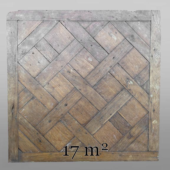 Lot de parquet de 17 m² Versailles en chêne-0