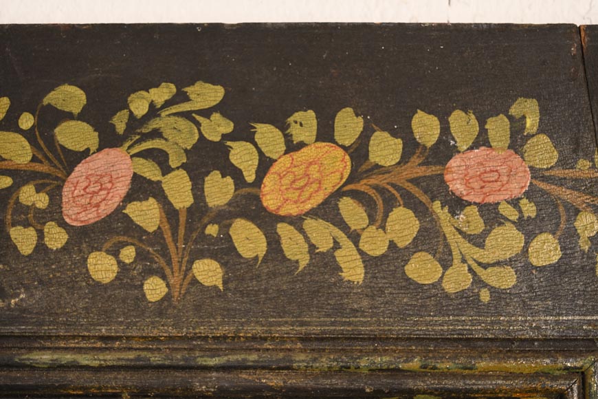Art Qâdjâr, Ensemble de portes décorées d’importantes scènes de vie persane, fin XIXe siècle-12
