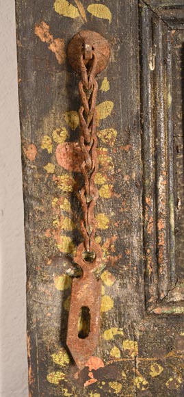 Art Qâdjâr, Ensemble de portes décorées d’importantes scènes de vie persane, fin XIXe siècle-13