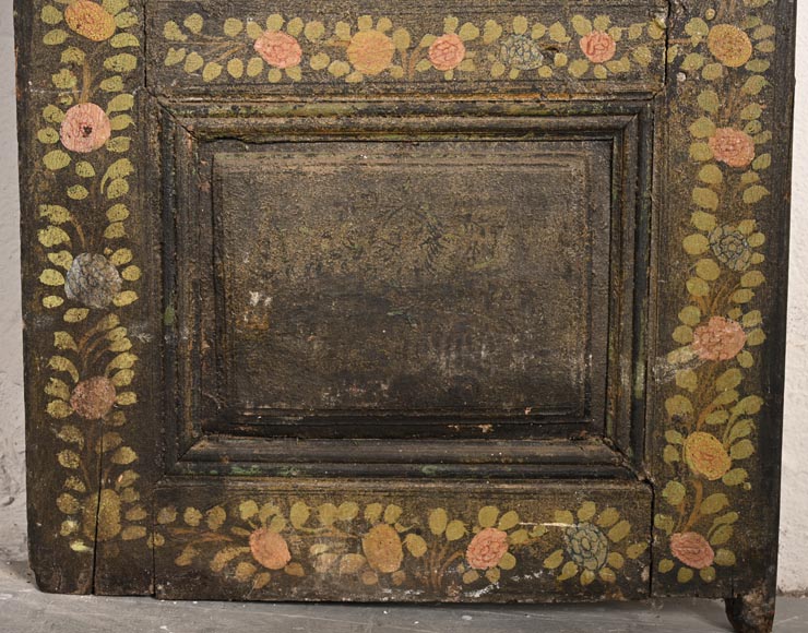 Art Qâdjâr, Ensemble de portes décorées d’importantes scènes de vie persane, fin XIXe siècle-14