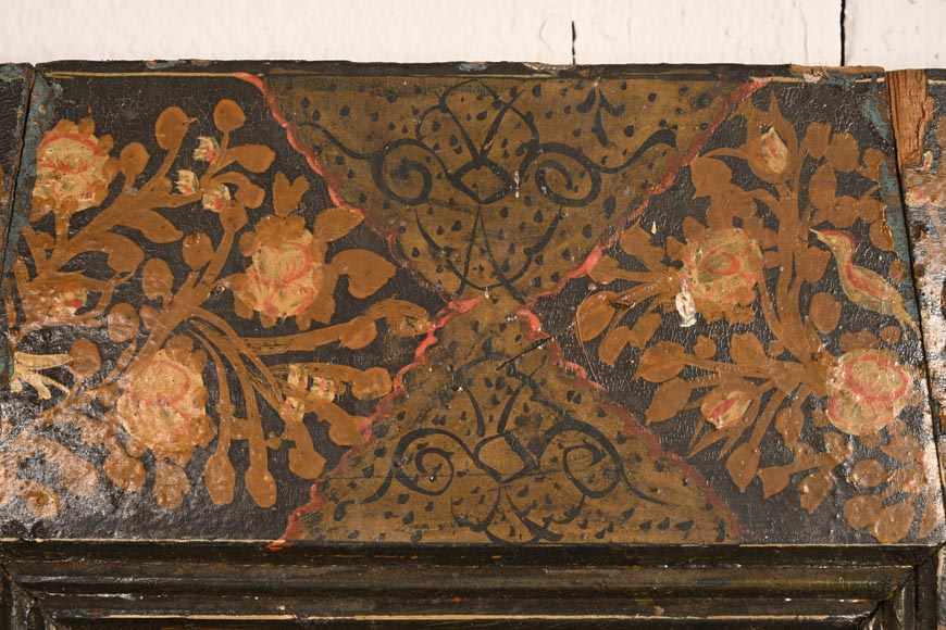Art Qâdjâr, Ensemble de portes décorées d’importantes scènes de vie persane, fin XIXe siècle-17