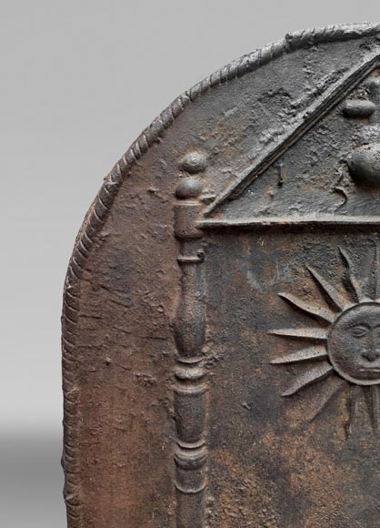 PLAQUE DE CHEMINÉE Ancienne en Fonte XIXème EUR 600,00 - PicClick FR