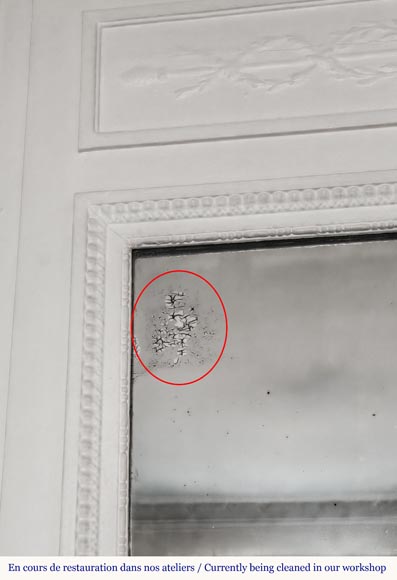 Trumeau simple de style Louis XVI -3