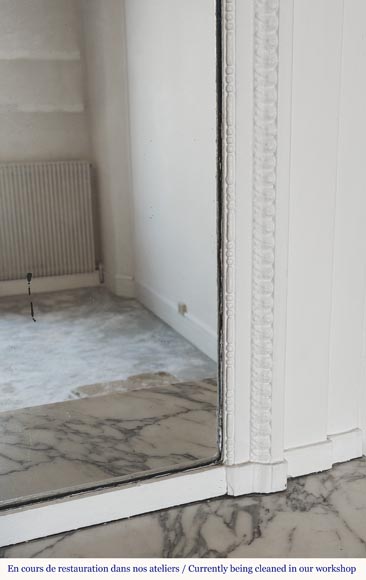 Trumeau simple de style Louis XVI -4
