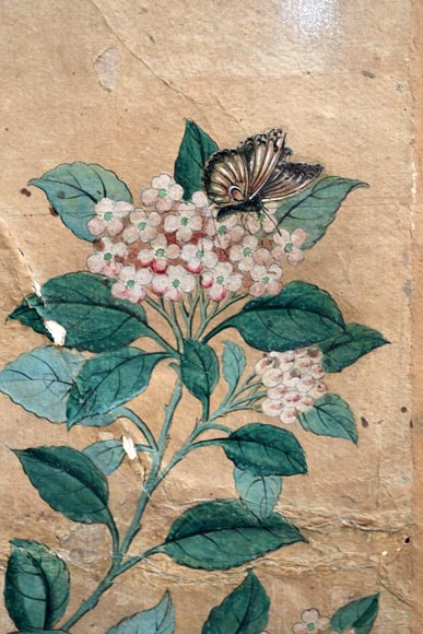 Cinq panneau de papier peint, Chine, XVIIIe siècle Cinq panneau de papier peint, Chine, XVIIIe siècle-6