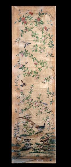 Cinq panneau de papier peint, Chine, XVIIIe siècle Cinq panneau de papier peint, Chine, XVIIIe siècle-13