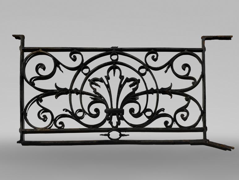 Petit garde-corps de fenêtre en fer forgé Petit garde-corps de fenêtre en fer forgé-0