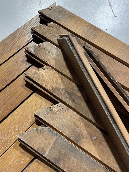 Lots 10,5 m² parquet point de Hongrie-4