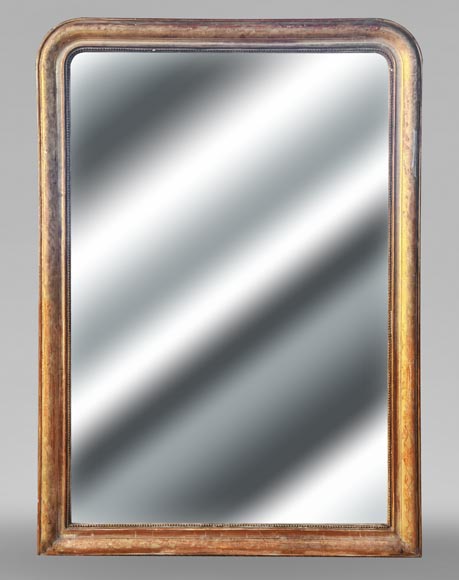 Trumeau de style Louis Philipe doré-0