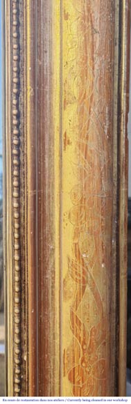 Trumeau de style Louis Philipe doré-5