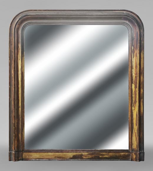 Trumeau patinée de style Louis Philippe-0