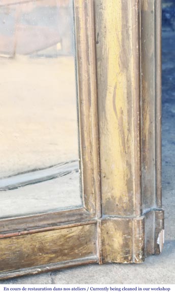 Trumeau patinée de style Louis Philippe-3