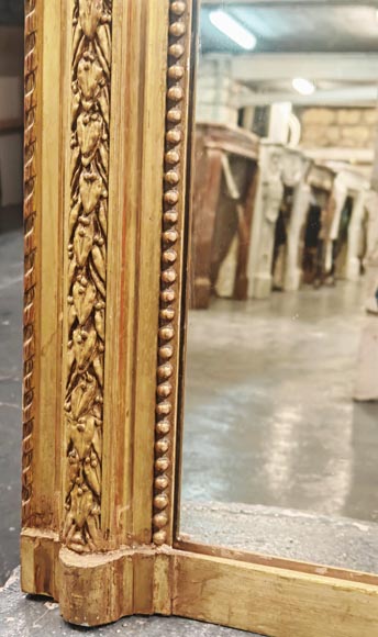 Trumeau doré de style Louis XVI aux instruments de musique Trumeau doré de style Louis XVI aux instruments de musique-5