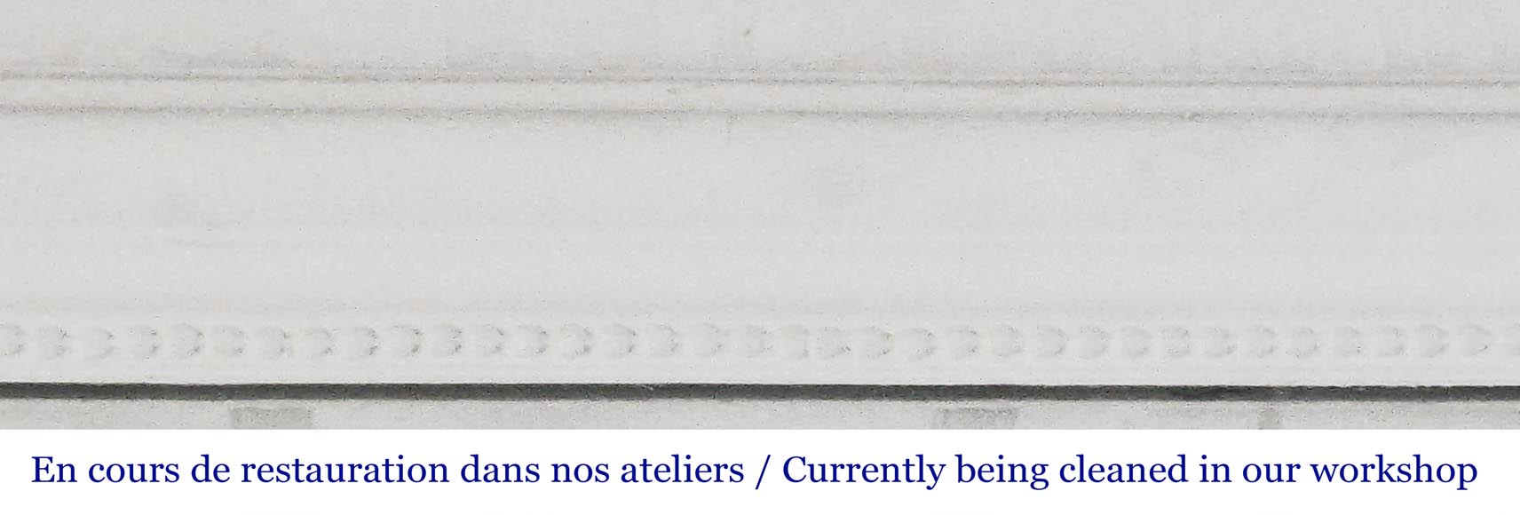 Trumeau de style Louis Philippe à perles-1