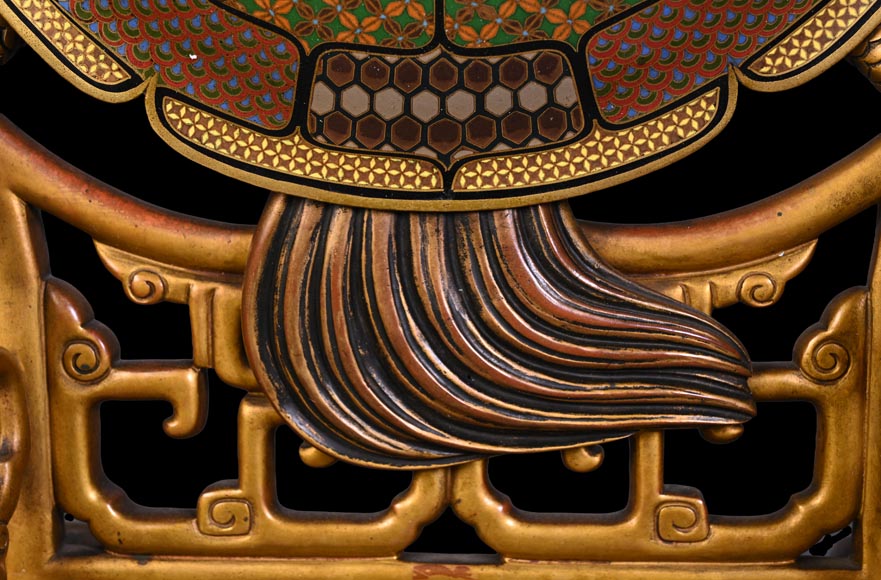 D’après le modèle d’Emile-Auguste REIBER (1826-1893) pour l’Escalier de Cristal, La tortue et le crabe-11