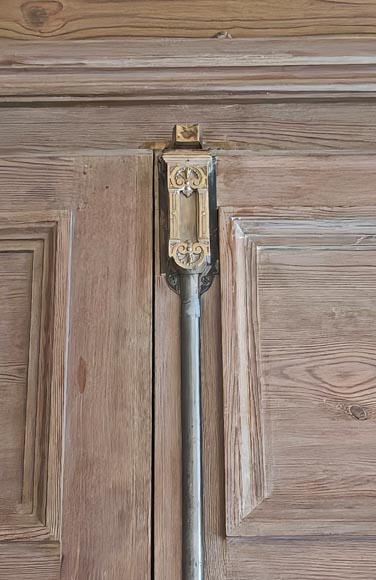 Ensemble de 4 doubles portes en bois sculpté-2