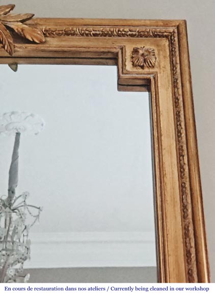 Trumeau doré de style Napoléon III-3