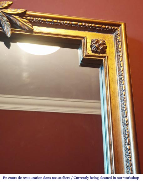 Trumeau doré de style Napoléon III-2