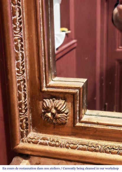 Trumeau doré de style Napoléon III-5