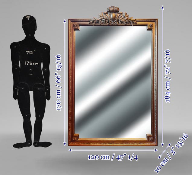 Trumeau doré de style Napoléon III-6