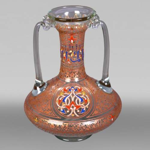 Philippe-Joseph BROCARD (1831-1896), vase orientalisant