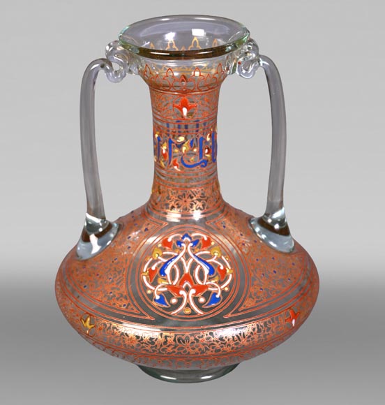 Philippe-Joseph BROCARD (1831-1896), vase orientalisant-0